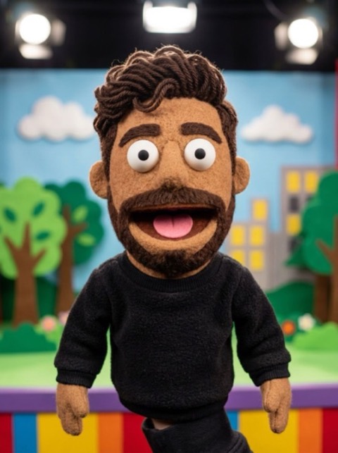 Puppet style generated from a photo with PicToon