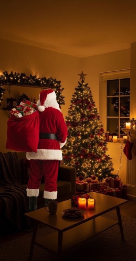 Santa Claus style generated from a photo with PicToon