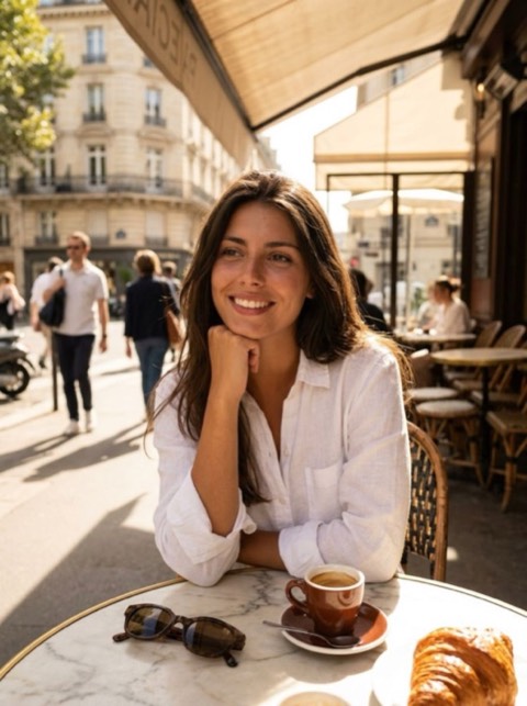 Coffee Date style generated from a photo with PicToon