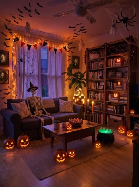 Haunted Home style generated from a photo with PicToon