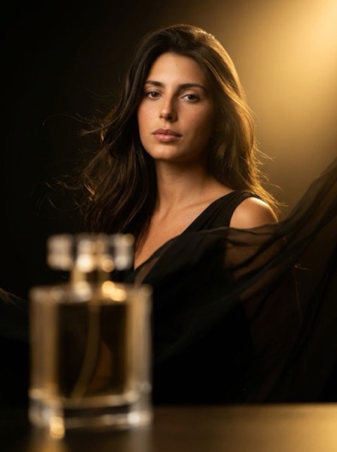 Perfume Ad style generated from a photo with PicToon