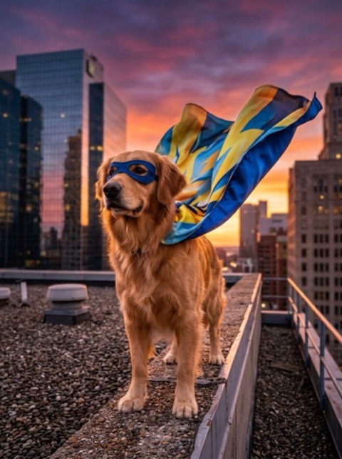 Super Pet style generated from a photo with PicToon