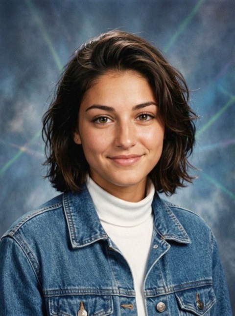 90s Yearbook style generated from a photo with PicToon