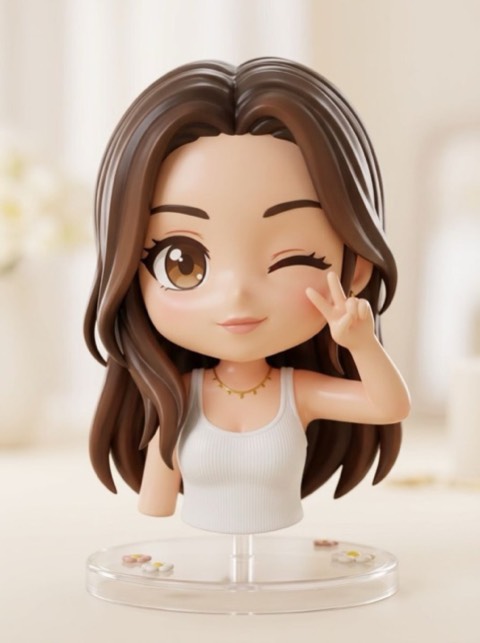 Chibi Figurine style generated from a photo with PicToon